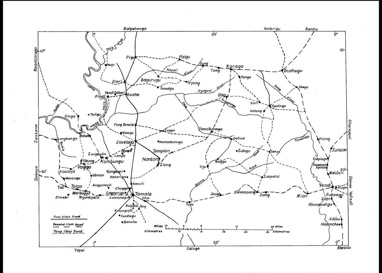 Map of Dagbon