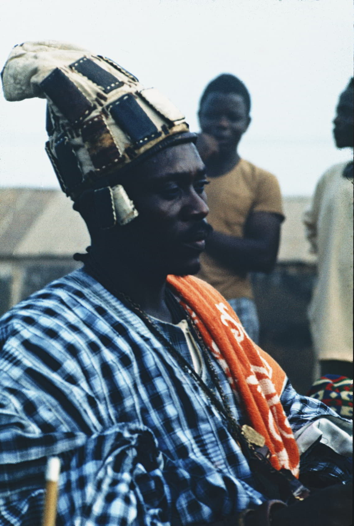 Damba chief on horseback