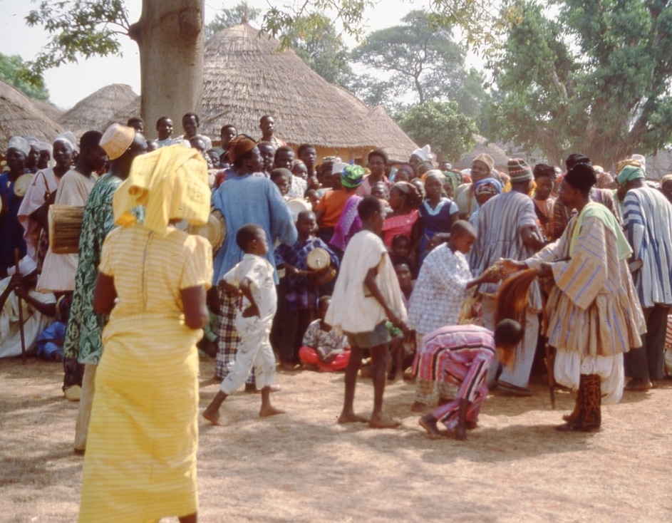 Nanton Damba dancer