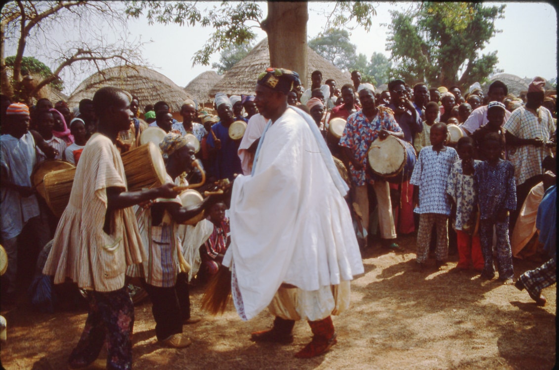 Nanton Damba dancer