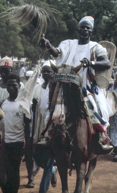 drummer on horseback