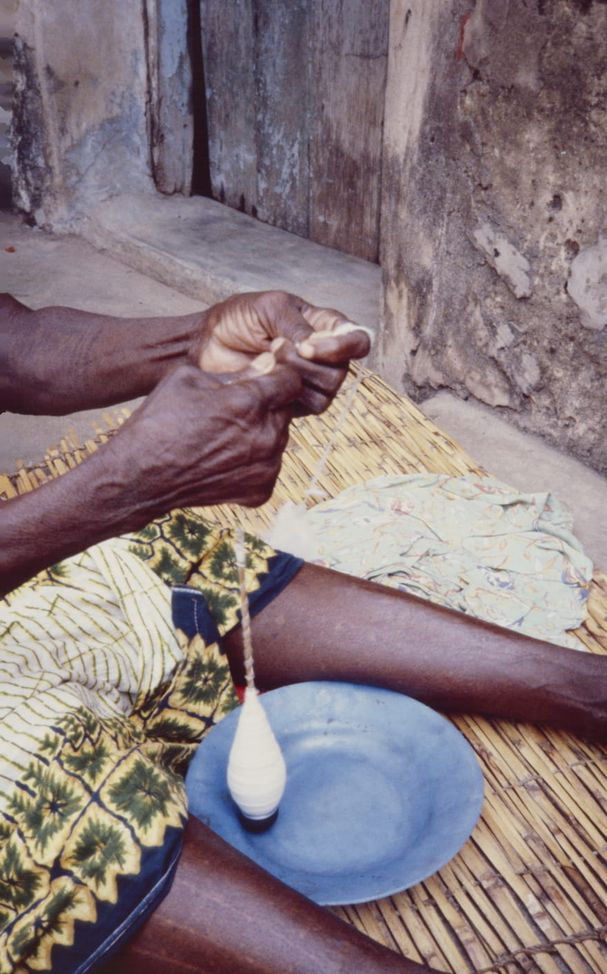 spinning cotton