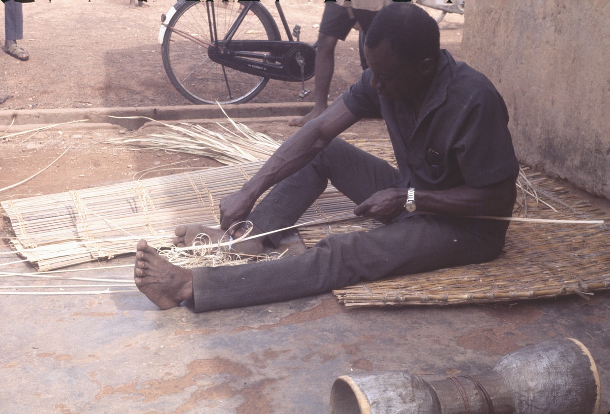 making the drumhead